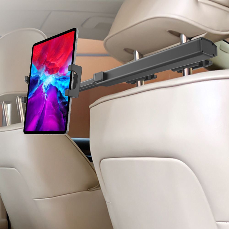 Car 4.7-13inch Mobile Phone iPad Tablet Pc Neutral Video Playback Bracket Rear Seat Headrest Support Clip