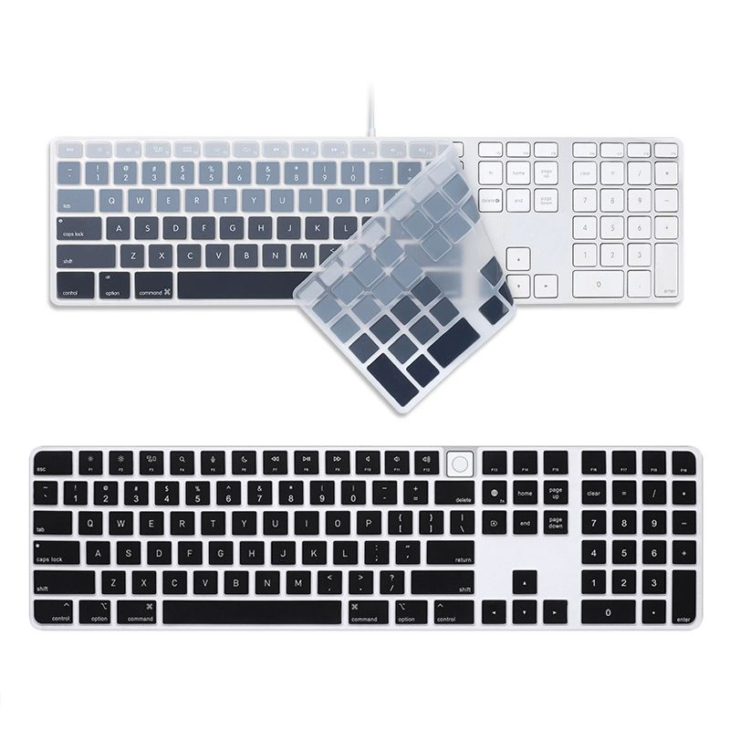 Suitable for Apple Imac Desktop Computer Long Keyboard A2520/1843/1243 Silicone Colorful Protective Film