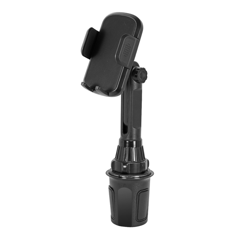 4.7-6.8inch Mobile Phone Universal Car Water Cup Holder Navigation Bracket Slide Rod Adjustable Angle Adjustment Support Clip