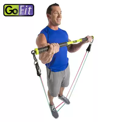 American GOFIT resistance training stick Pilates stick wand pull machine elastic rope multi-function training stick