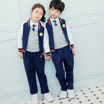 Primary school uniform set College Wind spring autumn and winter class uniforms childrens uniforms sports baseball uniforms