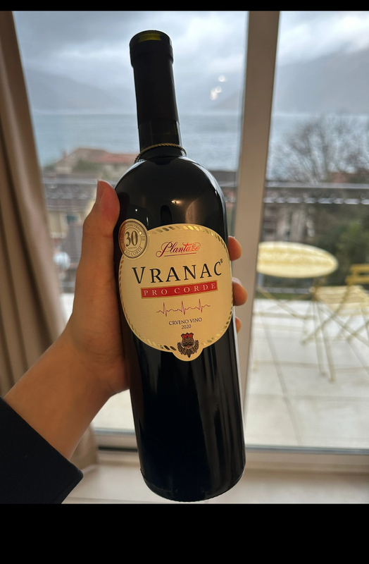 Black Mountain Vranac New Selection Original Imported Pro Code 2020 14.5 Degrees