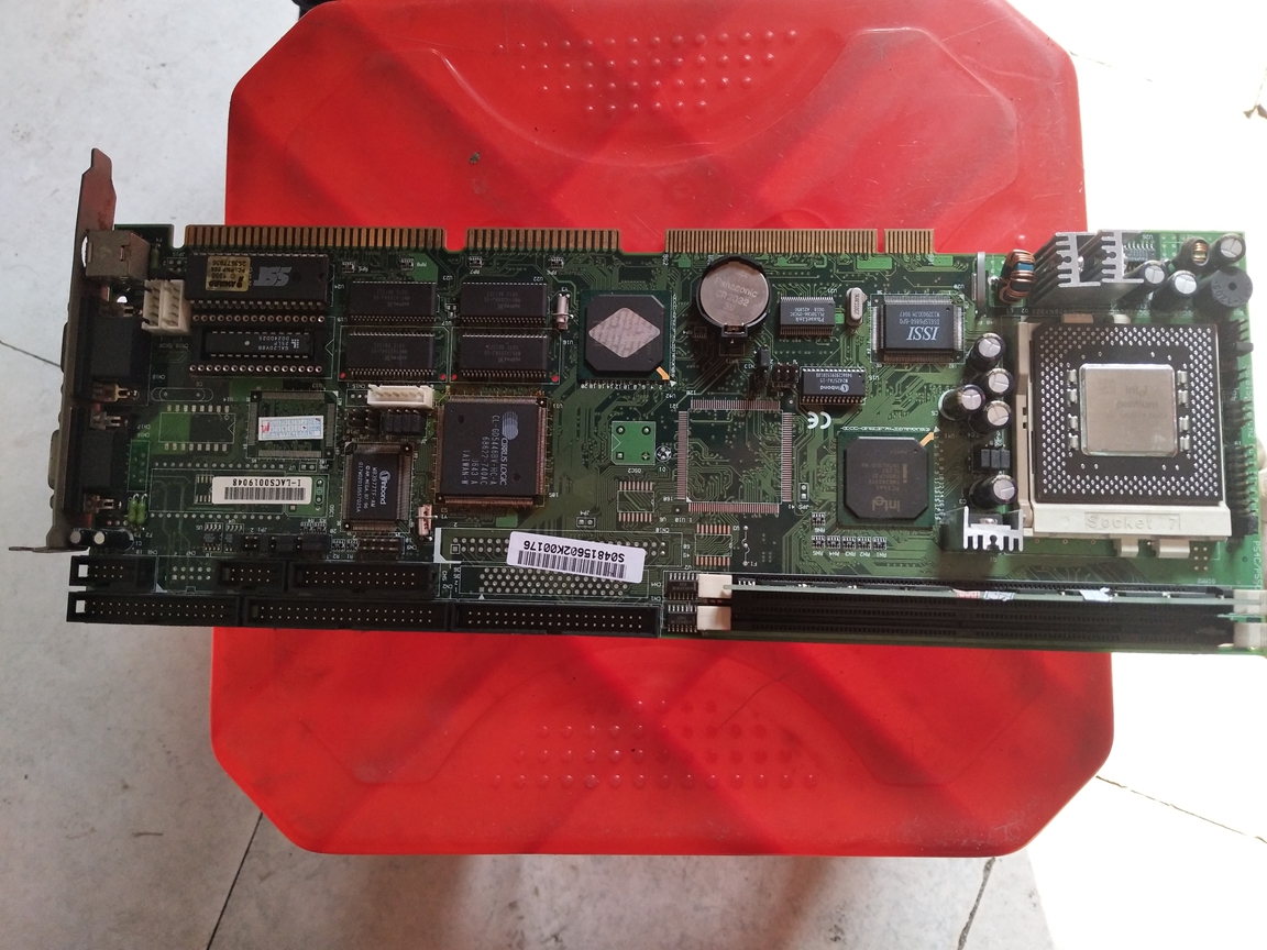 Aixun SBC8156 Rev: A2 full-length industrial motherboard P54C P55C send U memory SBC8156