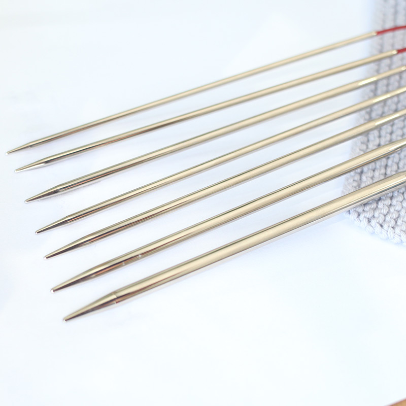 Tide thương hiệu móc và vòng lặp pin mượt hơn đồng Thanh tiện dụng 60 80 100 120 Công cụ Kit đan áo len - Công cụ & vật liệu may DIY cây đan len