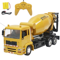 Childrens remote control mixer truck rechargeable coagulation cement engineering vehicle model toy simulation Tank Truck Transporter boy