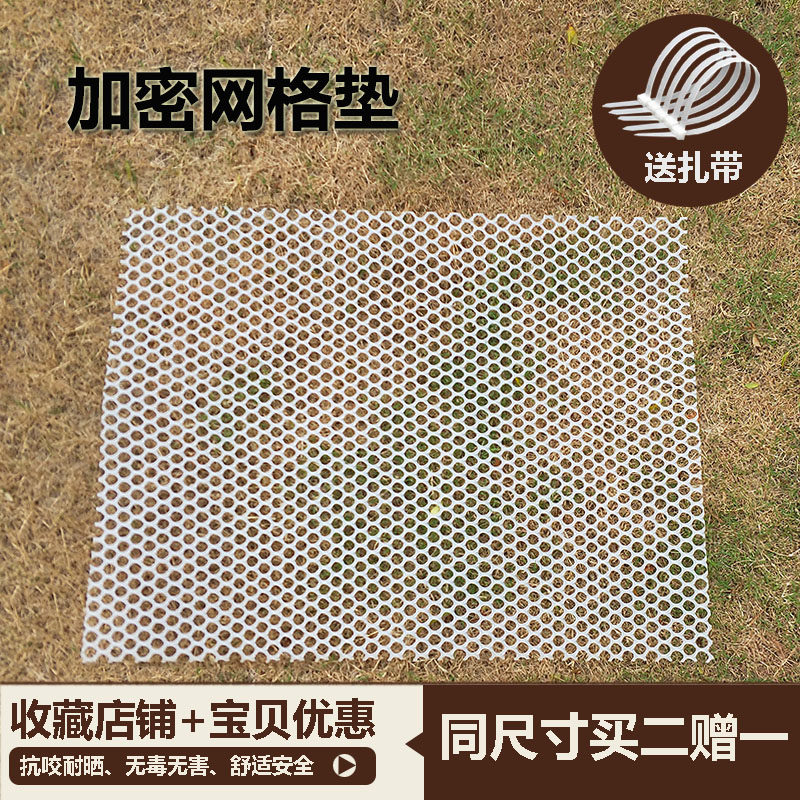 Pet pad anti-card feet dog pad dog pad guinea pig pig plastic grid pad anti-slip balcony network customized