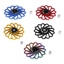 Mountain Road Bike 11T 13T Rear Dial Guide Wheel Metal Peering Guide Wheel Guide Wheels