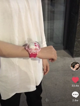 Remote control car watch car toy cartoon car induction mini car to send girlfriend net red with the same