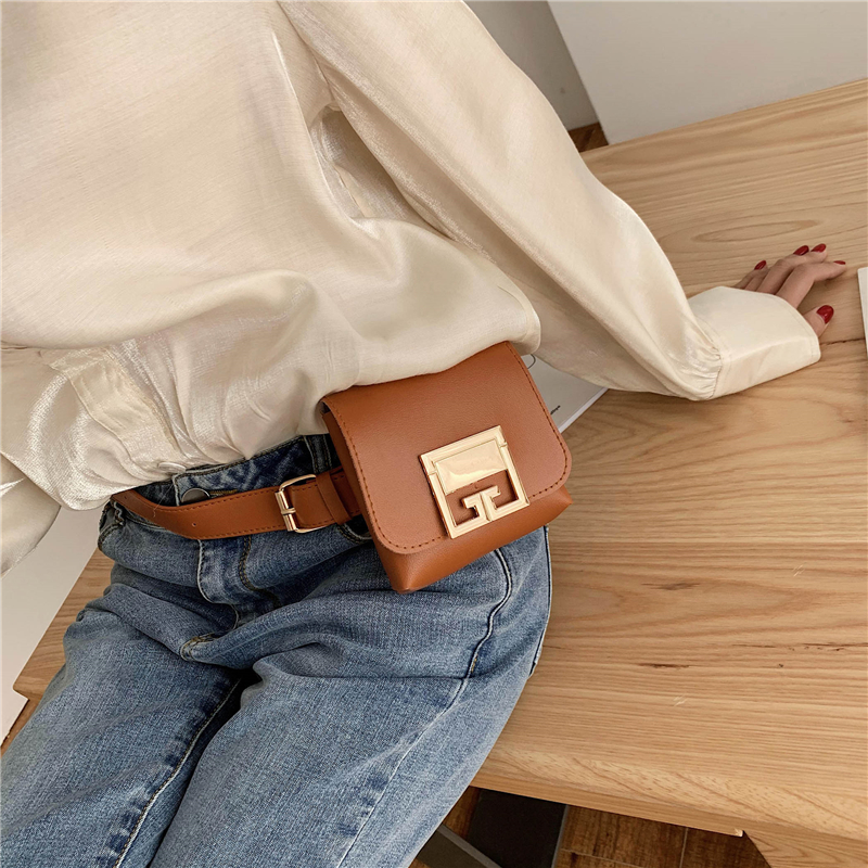 Ins SuperFire 2021 Bag Womens 2019 New Net Red Waist Bag Chao Hàn Quốc phiên bản thời trang 100 Shoulder Bag Slanted ngực