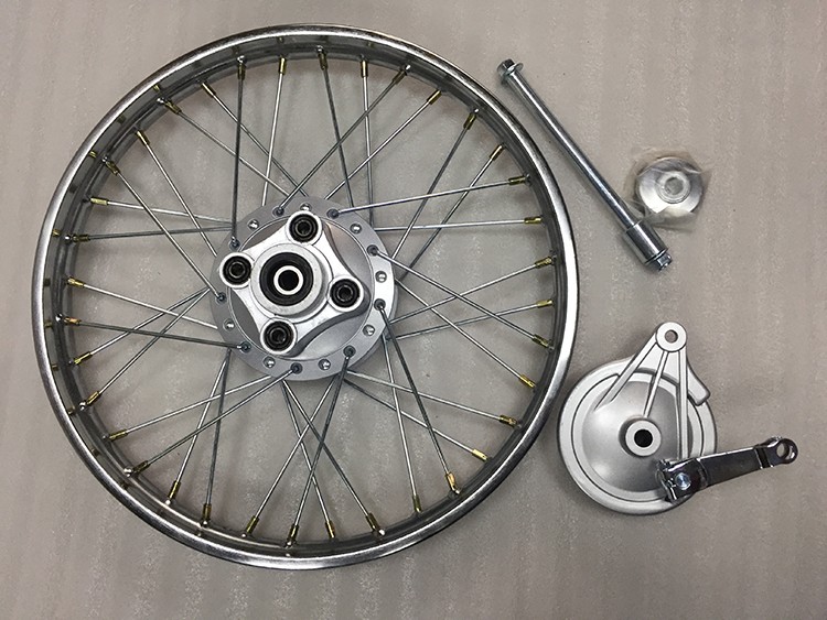 Honda CG125 Ngọc Trai Sông ZJ125 của Nam Giới xe máy phía sau trống phía sau vòng thép phía trước trống phía trước vòng thép bánh xe bánh xe lắp ráp net vành xe dream