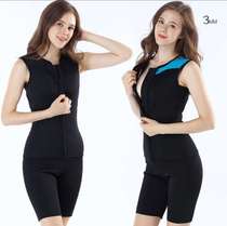 New summer diving suit male split short-sleeved shorts padded neoprene swimming surfing snorkeling motorboat