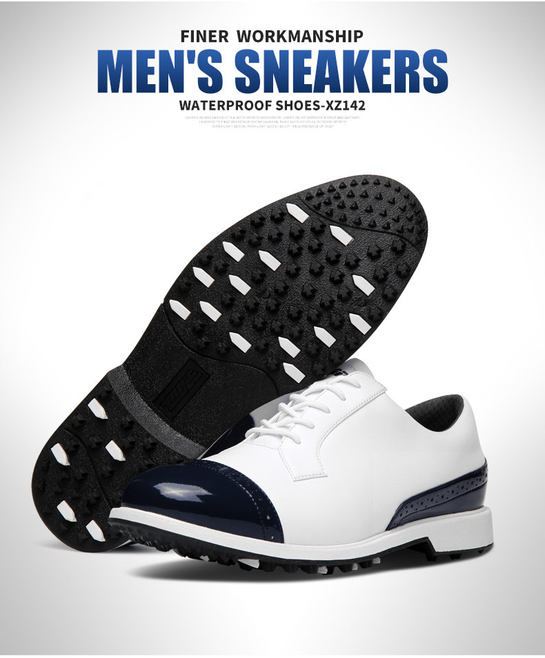 PGM гольф кроссовки мужской вол мужская обувь воздухопроницаемый кожзаменитель обувь golf случайный мужская обувь боковой нескользящей обуви Гвоздь 