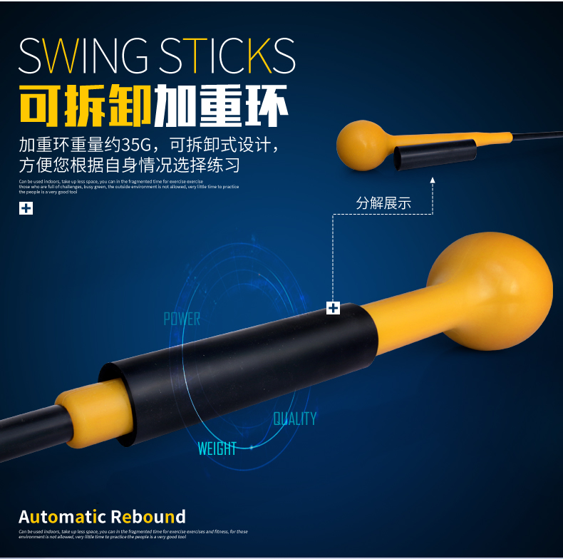 Phiên bản nâng cấp! PGM Golf Swing Stick Người Mới Bắt Đầu Đào Tạo Nguồn Cung Cấp Đu Huấn Luyện Viên Que Mềm Thực Hành Stick 	bộ đánh golf mini cho bé	