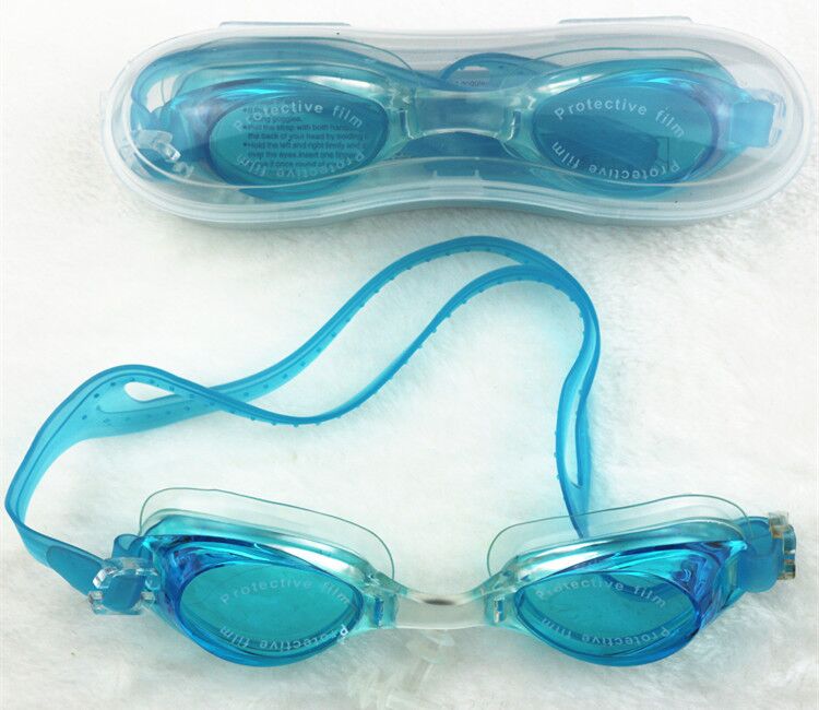 Chống sương mù bơi goggles kính không thấm nước bơi mũ bơi kính trôi phụ tùng người đàn ông và phụ nữ bơi goggles với nút tai mùa hè đồ bơi nữ đẹp