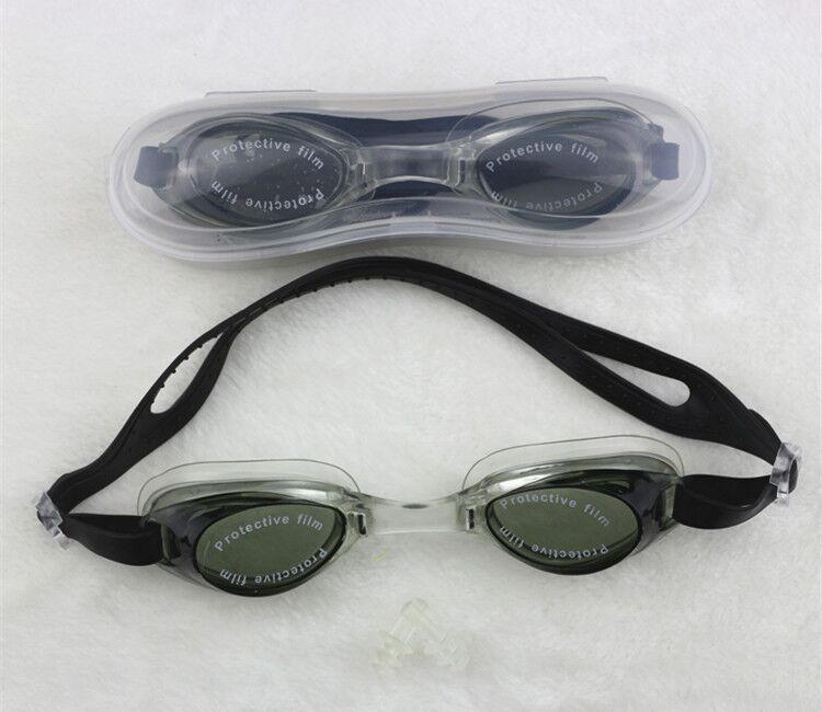Chống sương mù bơi goggles kính không thấm nước bơi mũ bơi kính trôi phụ tùng người đàn ông và phụ nữ bơi goggles với nút tai mùa hè đồ bơi nữ đẹp