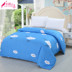 Chăn che đơn mùa xuân và mùa thu đông sinh viên độc thân ký túc xá 1,5m giường đôi 200x230 dày chà bông chăn đơn chăn lông cừu giá rẻ Quilt Covers