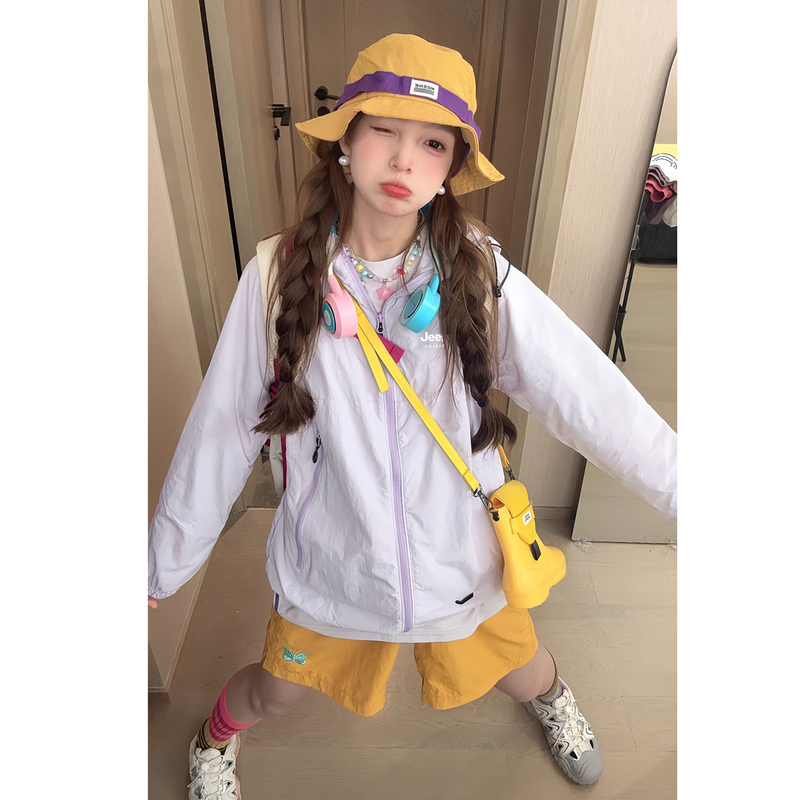 Jeep Purple Sun Protection Clothing for Women 2026 New Summer Outdoor Wear Anti-Uv Loose and Beautiful Thin Jacket