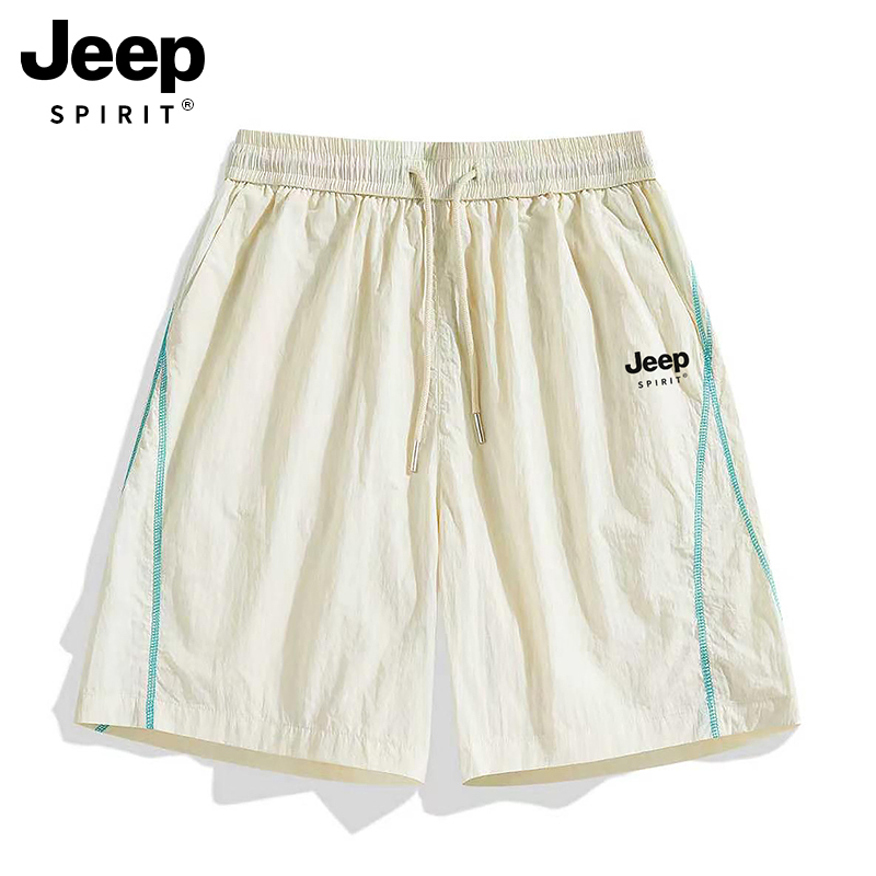 Jeep Women's Shorts 2026 New Summer Quick-Dry Beach Shorts Outdoor Sports Casual Five-Point Cargo Shorts