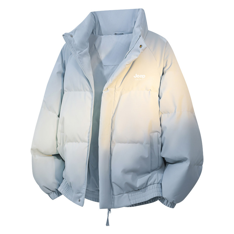 JEEP羽绒棉服男款冬季2025新款加厚保暖棉袄冬装立领男士棉衣外套 5