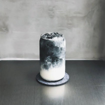 ins net celebrity glass coffee cup cans ice cup Cold drink cup Sparkling water cup High face value latte cup