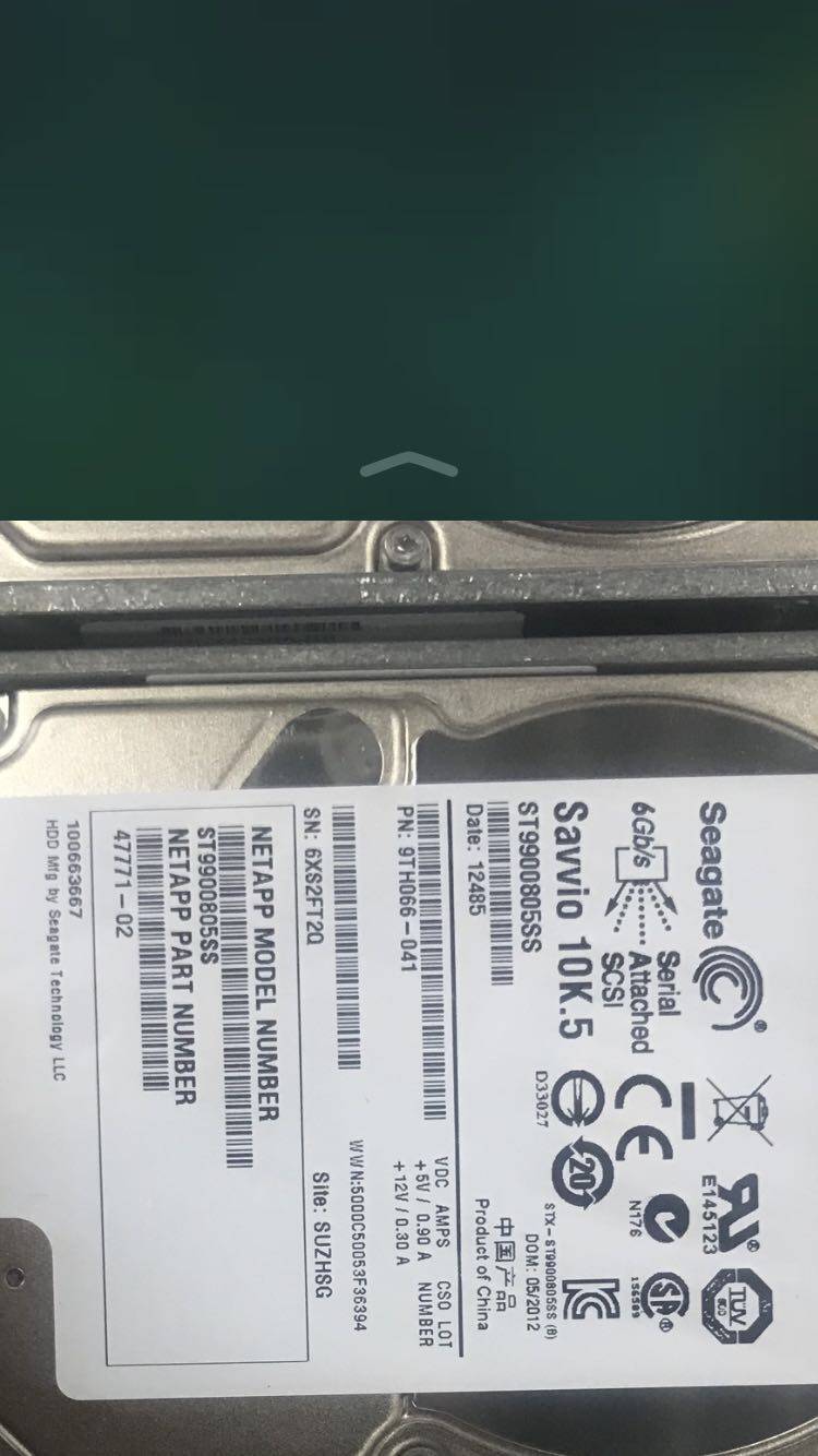 Netapp 900G 2 5 inch hard disk SAS interface