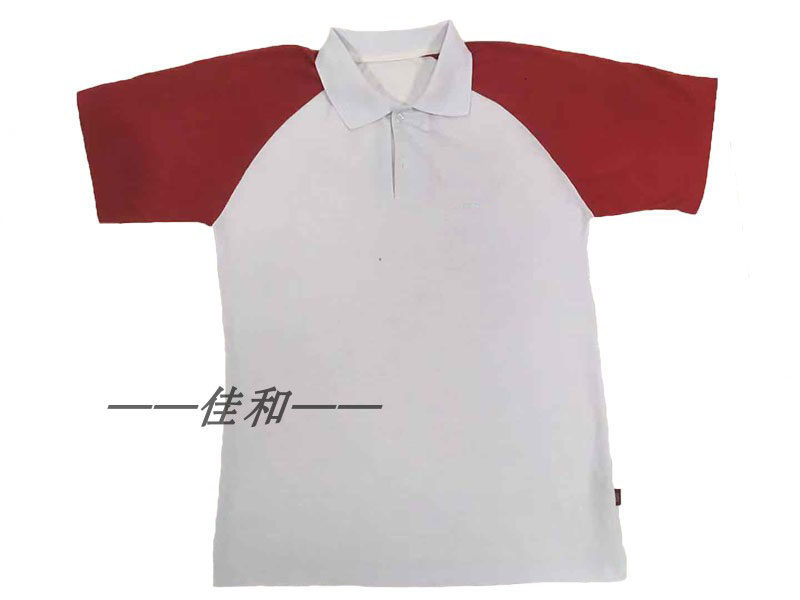 Guangzhou Jinsha school uniform junior and senior high school students men and women summer long-sleeved autumn T-shirt polo shirt suit cotton pants can be