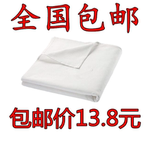 White sheets pure sheets cotton single dormitory student military training standard white sheets