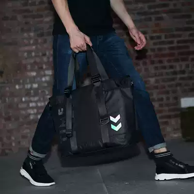 Totter bag men's portable oblique cross bag large-capacity short-distance travel bag Sports sports leisure dry and wet dual-use fitness bag