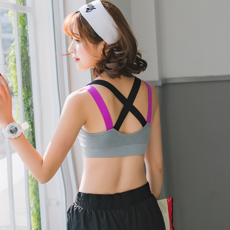 Phải mua không hấp thụ sốc tập hợp áo ngực thể thao tập thể dục yoga cường độ thấp tập thể dục mặc đồ lót mà không có vành hoang dã