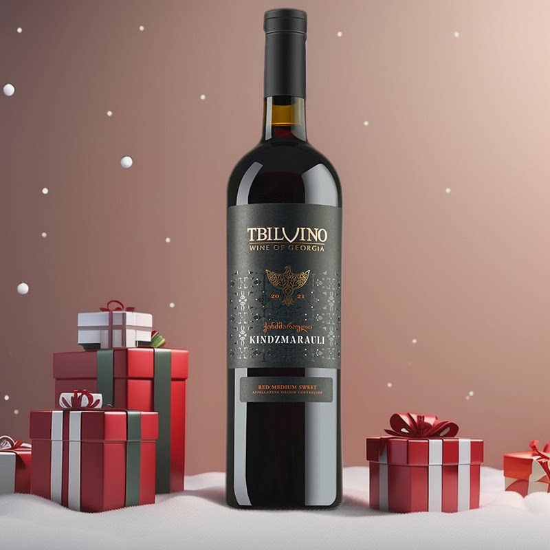 格鲁吉亚进口红酒TBILVINO Kindzmarauli半甜型，为何第比维诺这款如此受欢迎？