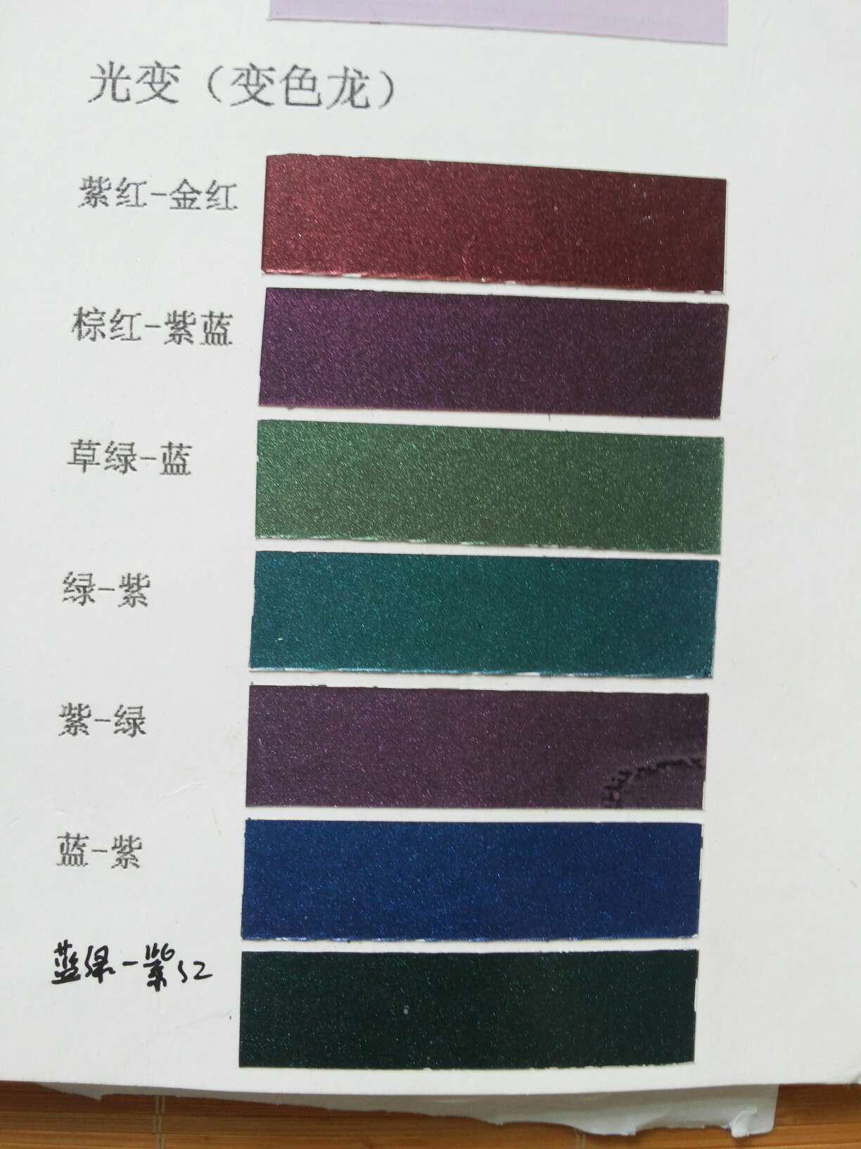 Anti-counterfeiting ink light change Ink chameleon ink refractive change