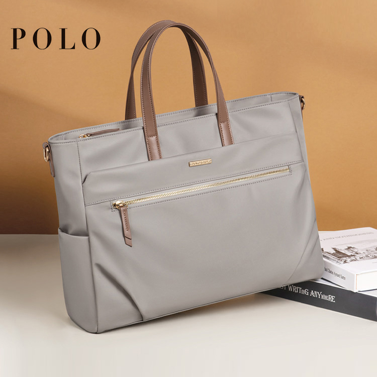 Polo Handbag for Women 2026 New Model Work Computer Bag Commuting Fashion Large Capacity Business Briefcase Tote Bag