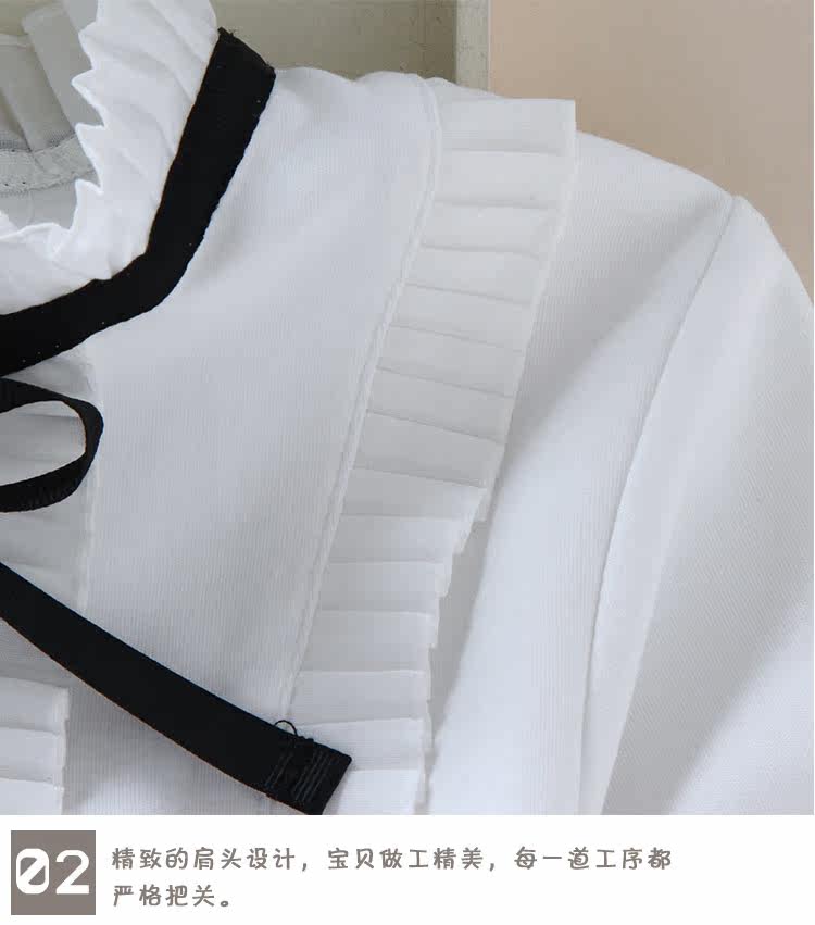 Chemise fille à manche longue - Ref 2085753 Image 14