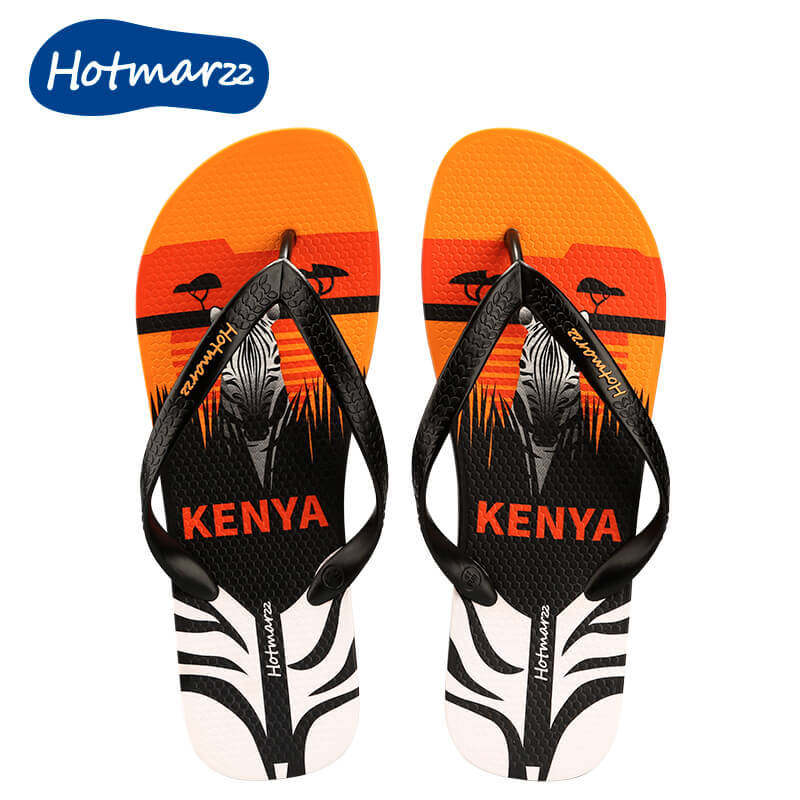 hotmarzz black horse 2022 men's new flip-flops non-slip casual slippers men's flip-flops summer
