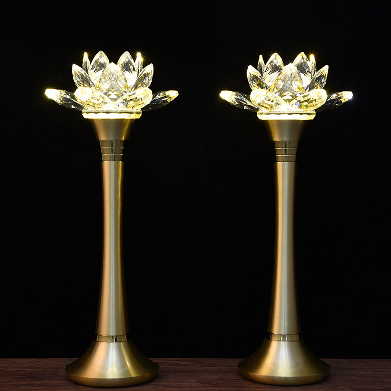 For Buddha lamp crystal led lotus lamp Buddha for lamp colorful Buddha lamp Buddha front for lamp long bright lamp high