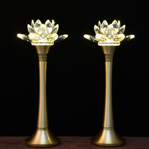 For the Buddha lamp Crystal led lotus lamp Buddha for the lamp Seven Cairover lamp Buddha front for the lamp Changmin lamp High
