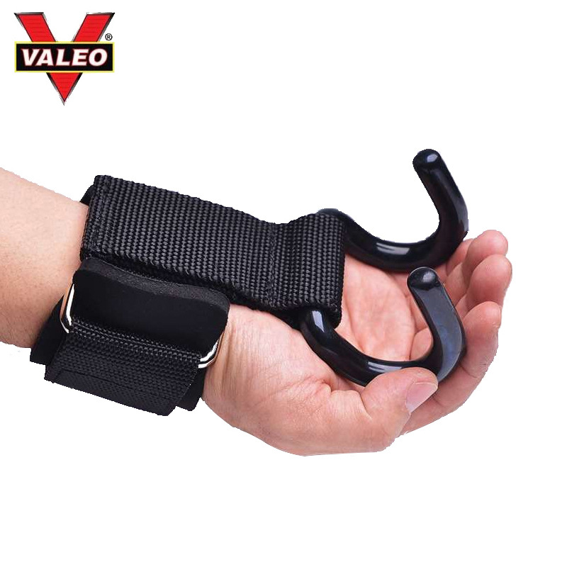 VALEO power hook Pull-up assist belt Single lever gloves Fitness male deadlift grip strength Wrist pull assist belt