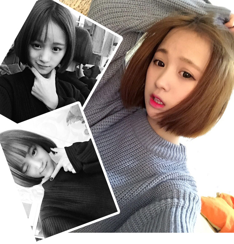 Perruque OTHER   cheveux raides Court - Ref 2610402 Image 15