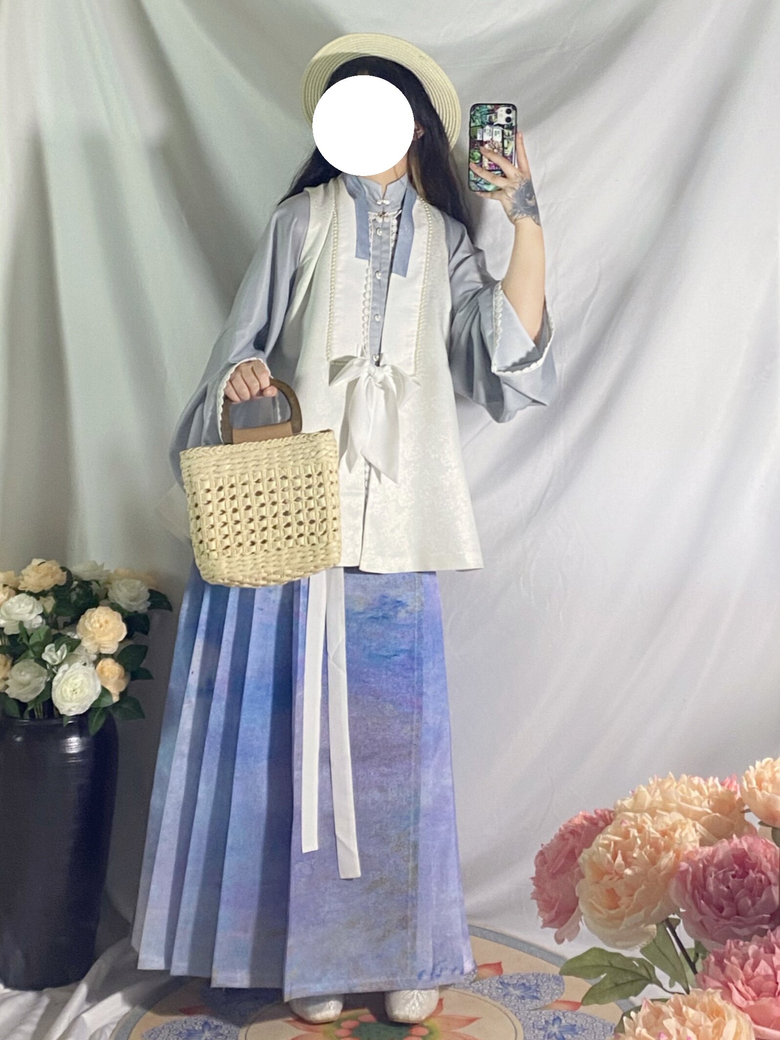 Suhua faction original design Ming-made collared short ratio armor jacket Hanyang eclectic daily women's Hanfu