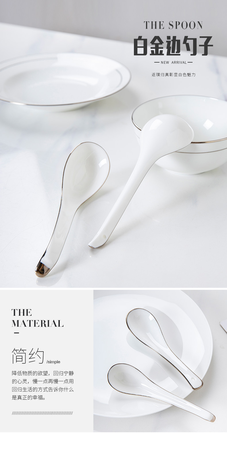 Ipads porcelain spoon Nordic home ideas dear little spoon ceramic white ipads China up phnom penh small spoon, spoon, ladle the soup