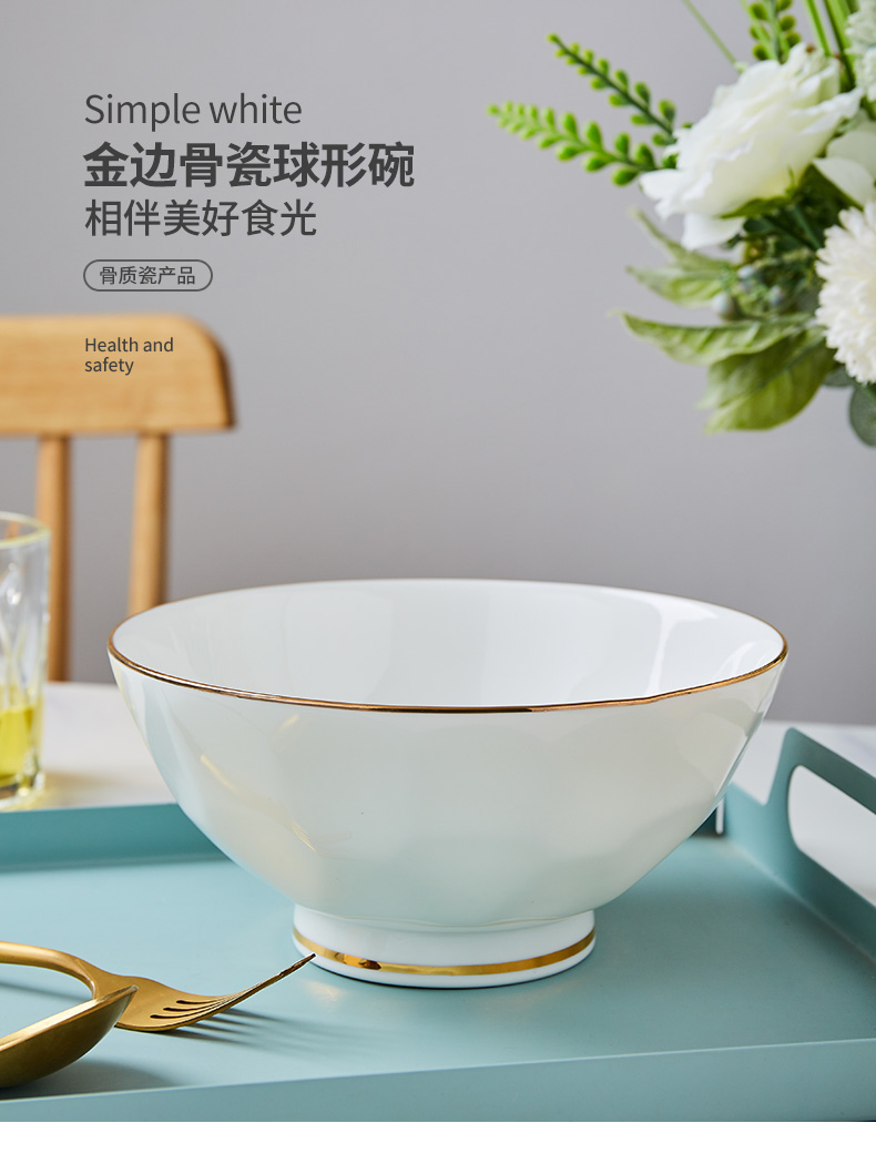 Ipads China tableware up phnom penh rainbow such use ceramic bowl much fruit bowl of salad bowl spherical tall bowl bowl dessert bowl