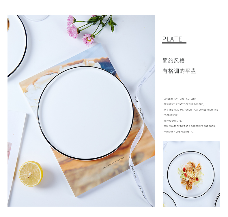 European ipads porcelain plates pasta dish beefsteak 0 ceramic the disc wearing SaPan salad plate disc tray