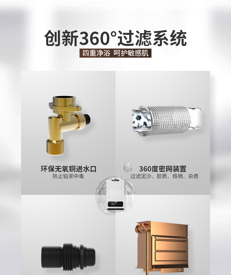 bình nóng lạnh picenza Striker JSQ30-DG01 Máy điều khiển nước và gas 16 lít mạnh mẽ thông minh giá máy nước nóng