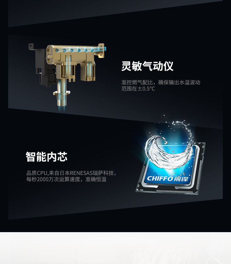 bình nóng lạnh picenza Striker JSQ30-DG01 Máy điều khiển nước và gas 16 lít mạnh mẽ thông minh giá máy nước nóng