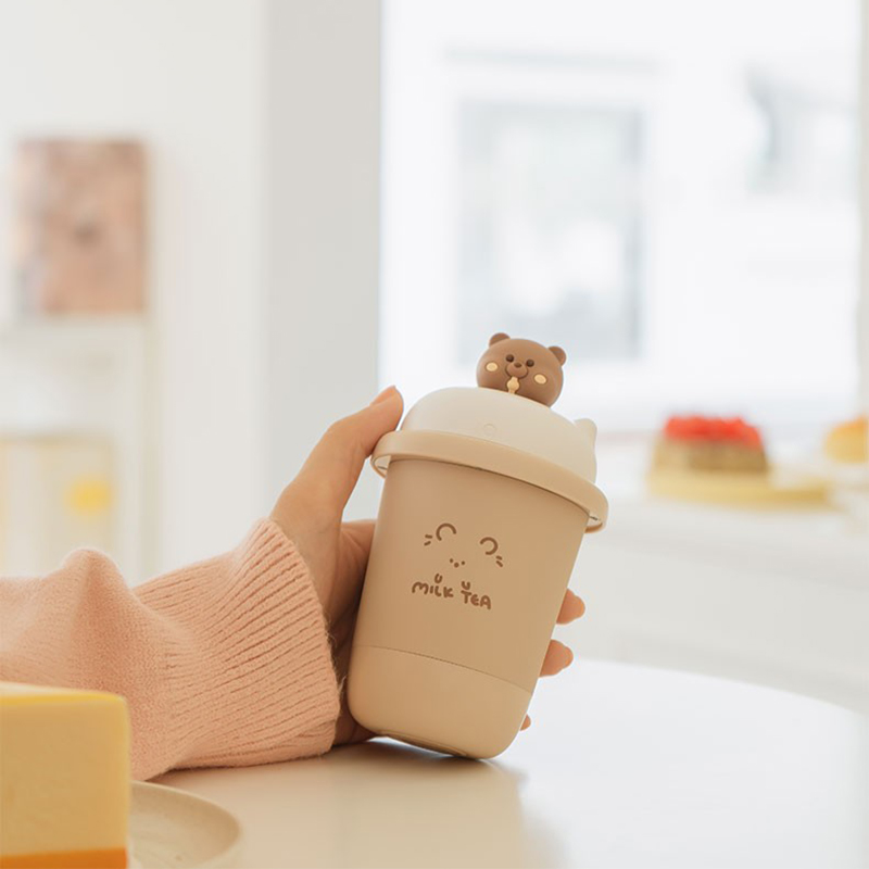 Milk tea warm hand Bao mobile filling two-in-one usb cartoon knockout heat student portable warm hand Bao action power supply