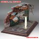 Tank Factory Maintenance Workshop Building Assembly Model Kit Sand Table Scene Platform Display Base 1:35