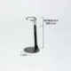 Obj Bjd Stand Jk Doll Action Figure Figurine Metal Stand 1:6 Scale Figure 1/6 Scale Model
