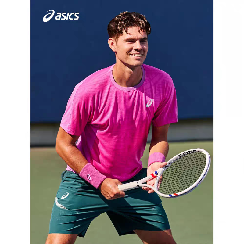 26 New Asics Men's Tennis T-Shirts, Polo Shirts, Breathable V-Neck Sports Shorts, Short-Sleeved Jackets 26 New Asics Men's Tennis T-Shirts, Polo Shirts, Breathable V-Neck Sports Shorts, Short-Sleeved Jackets