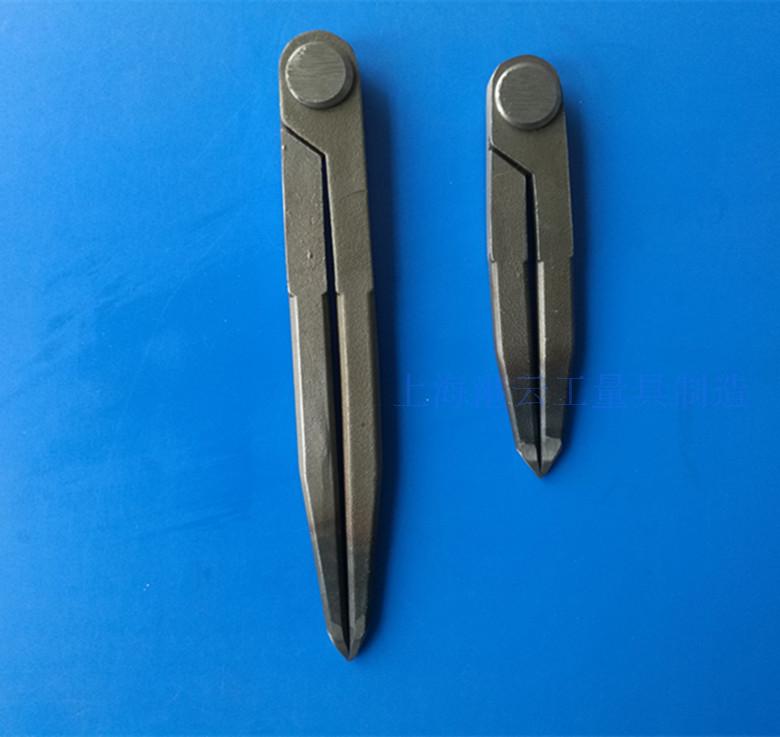 Metal Natural Color Scribe Gauge Spacing Gauge Compasses Leather tool Gauge Scribler Plant Tannic Leather Press Side Instrumental Shanghai Produce