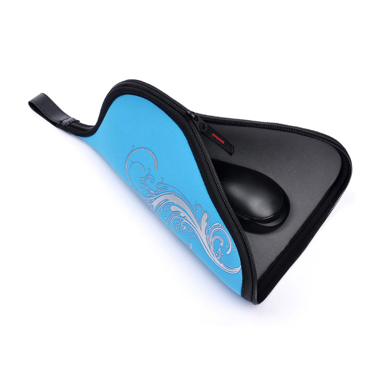 Multifunctional Zipper Computer Mouse Pad, Laptop Peripheral Accessories, Computer Data Cable Bag